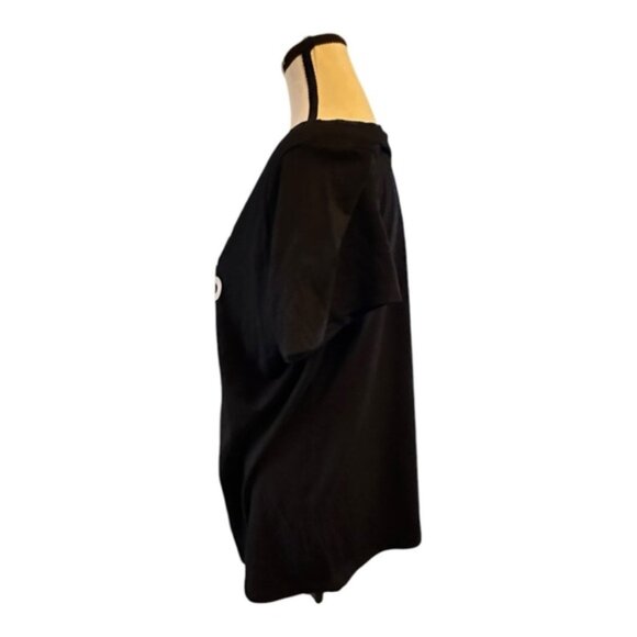 Women’s torrid 1 What Now Black Classic Fit Signature Jersey Crew Tee 14 16 1X - Picture 3 of 9